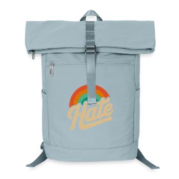 Hate but in a nice way - Laptop Backpack - ice blue - Front