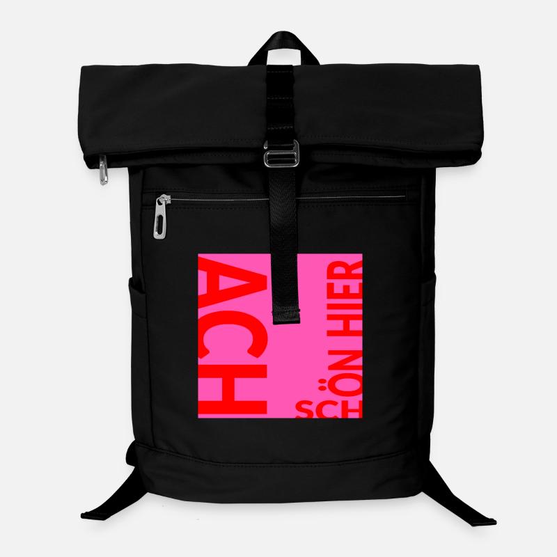ACH SCHÖN HIER - WOHLBEFINDEN Laptop-Rucksack 