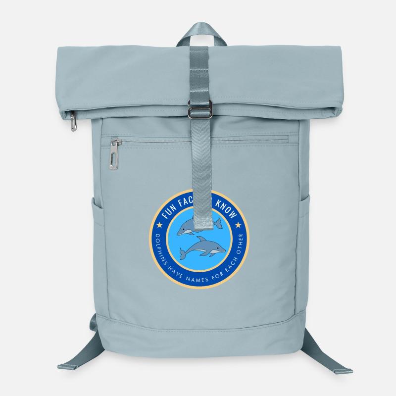 Dolphins have names for each other Laptop Backpack