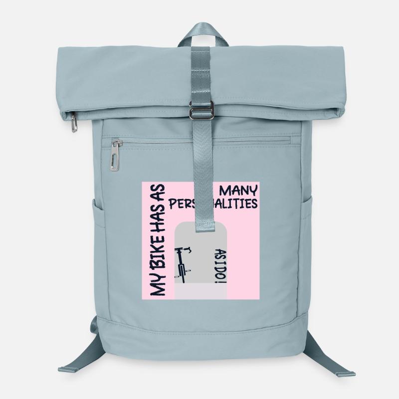 PERSONNALITÉ DE VÉLO DRÔLE CYCLISME Sac à dos ordinateur