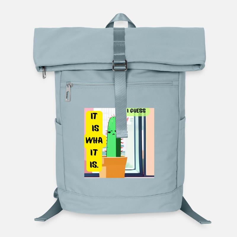 It Is What It Is. I Guess. – Moody Cactus Edition Laptop Backpack