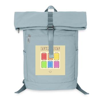 Inklusion Diversit Pride Fiert Koffer - Laptop-Rucksack  - Eisblau - Vorne