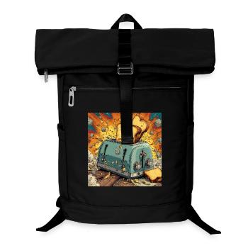 Toast Assault - Laptop-Rucksack  - Schwarz - Vorne