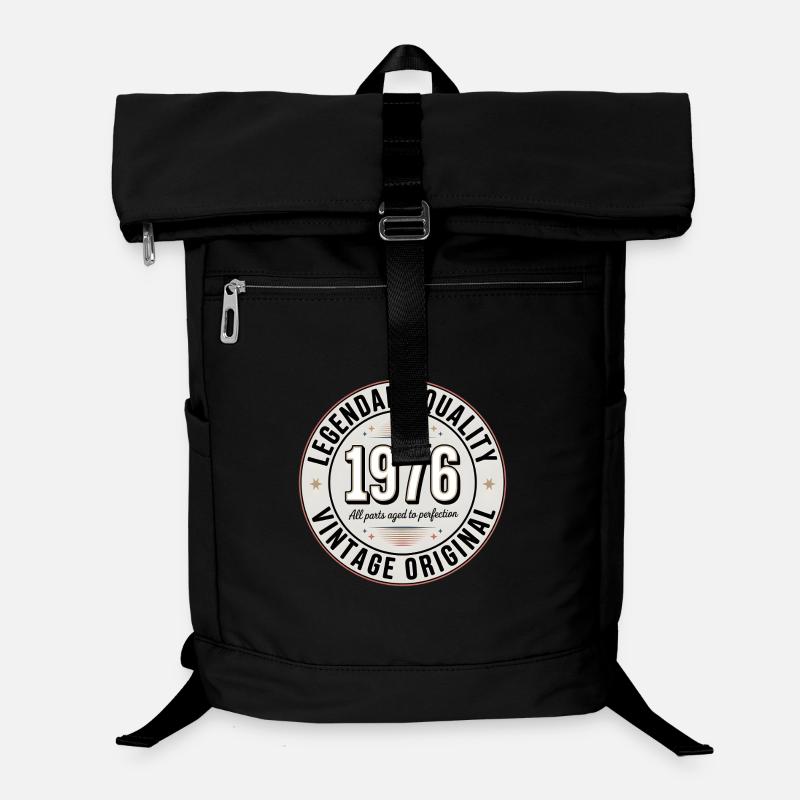 Vintage 1976 Emblem Design Laptop-Rucksack 