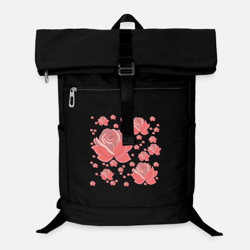 Pastel Fancy Roses Laptop Backpack