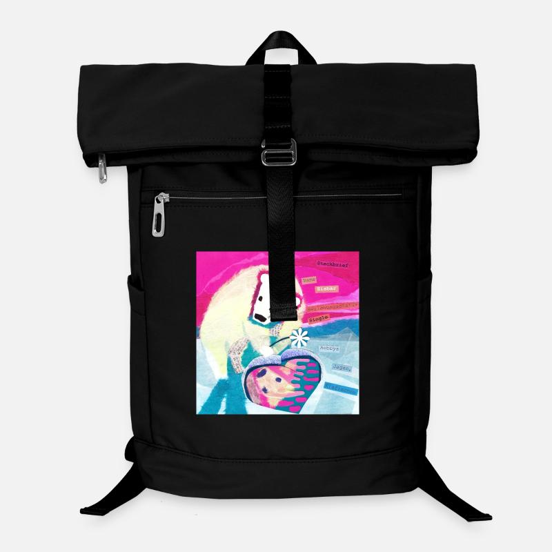 Eisbaer Profile Poster Laptop Backpack