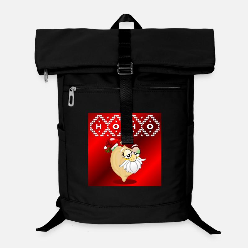CHRISTMAS SANTA CHICKPEAS Laptop Backpack