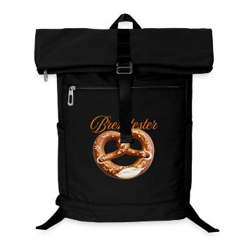 Breznherz Design mit Schriftzug - Laptop-Rucksack  - Schwarz - Vorne