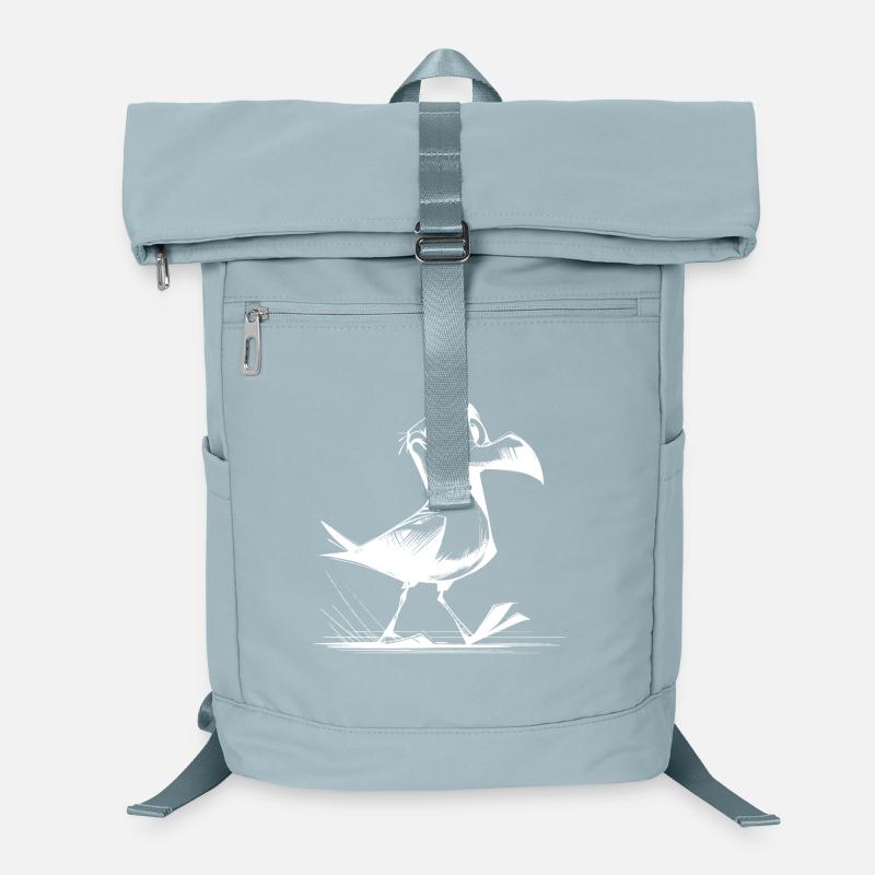 Oiseau voltigeur avec l’ADN de clown des mouettes Sac à dos ordinateur