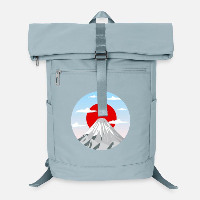 Mount Fuji Art Graphic Laptop Backpack