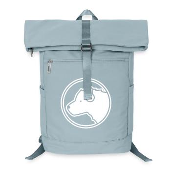 Eisbär DJ – Musik, Polar & Coolness-Faktor - Laptop-Rucksack  - Eisblau - Vorne