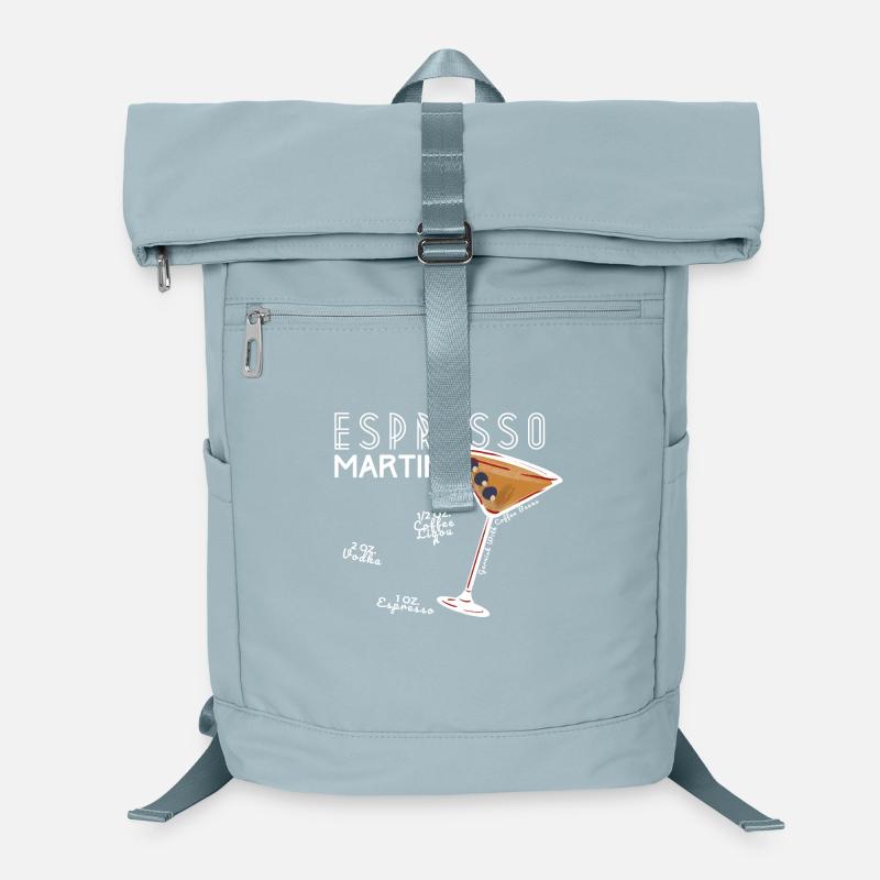 Retro Espresso Martini Vibes - Vintage Kunst Laptop-Rucksack 