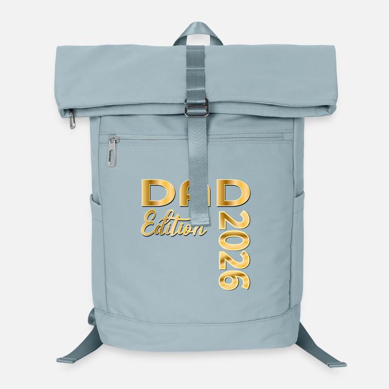DAD 2026 BABY ANNOUNCEMENT Laptop Backpack