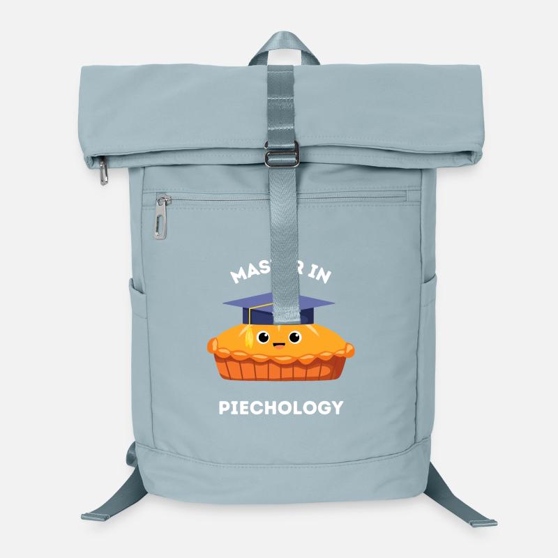 Master in Piechology – Funny Graduation Pun Laptop Backpack