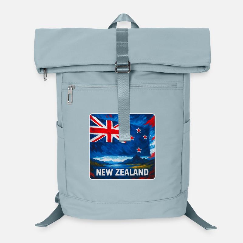 New Zealand Flag Design Laptop Backpack