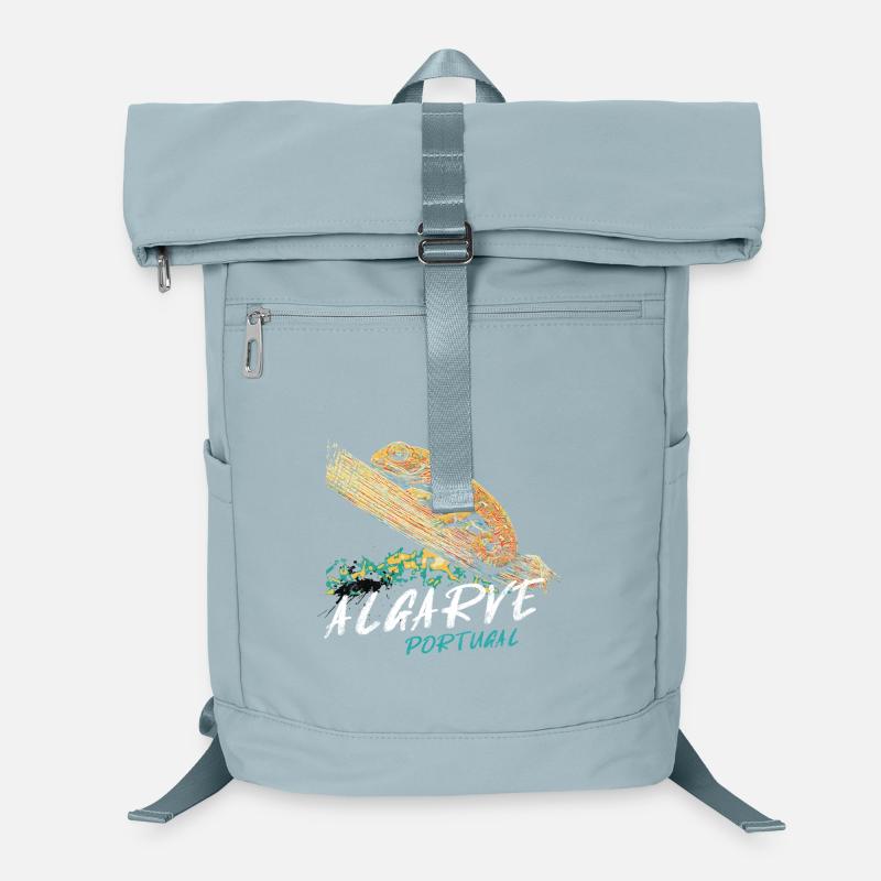 Chamäleon der Algarve bunte Illustration Laptop-Rucksack 