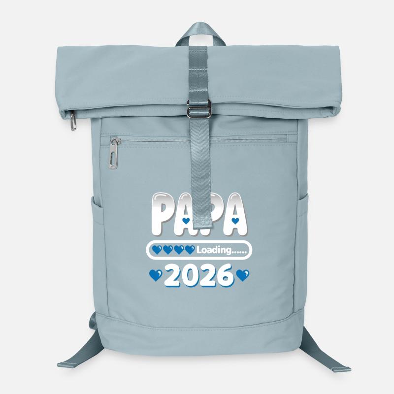 2026 Papa Loading – werdender Vater Geschenk Laptop-Rucksack 