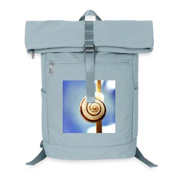 Schneckenhaus - Laptop-Rucksack  - Eisblau - Vorne
