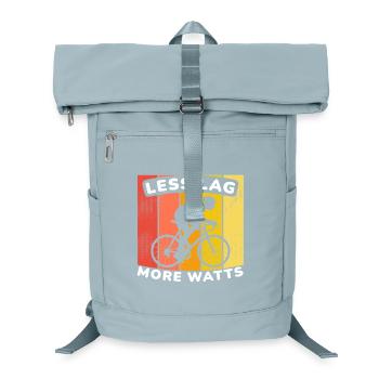 Lustiger Radsportingenieur, STEM Radfahren Hobby Shirt - Laptop-Rucksack  - Eisblau - Vorne