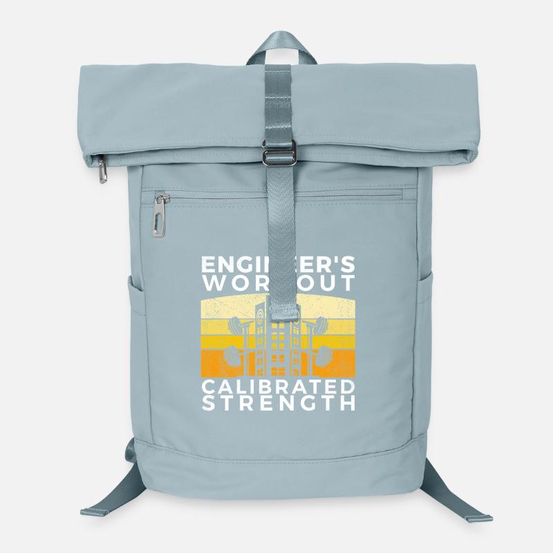 Engineer's Workout, Calibrated Strength t-shirt Laptop Backpack