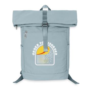 Order to Disorder, Gift for STEM Student, Engineer - Laptop Backpack - ice blue - Front