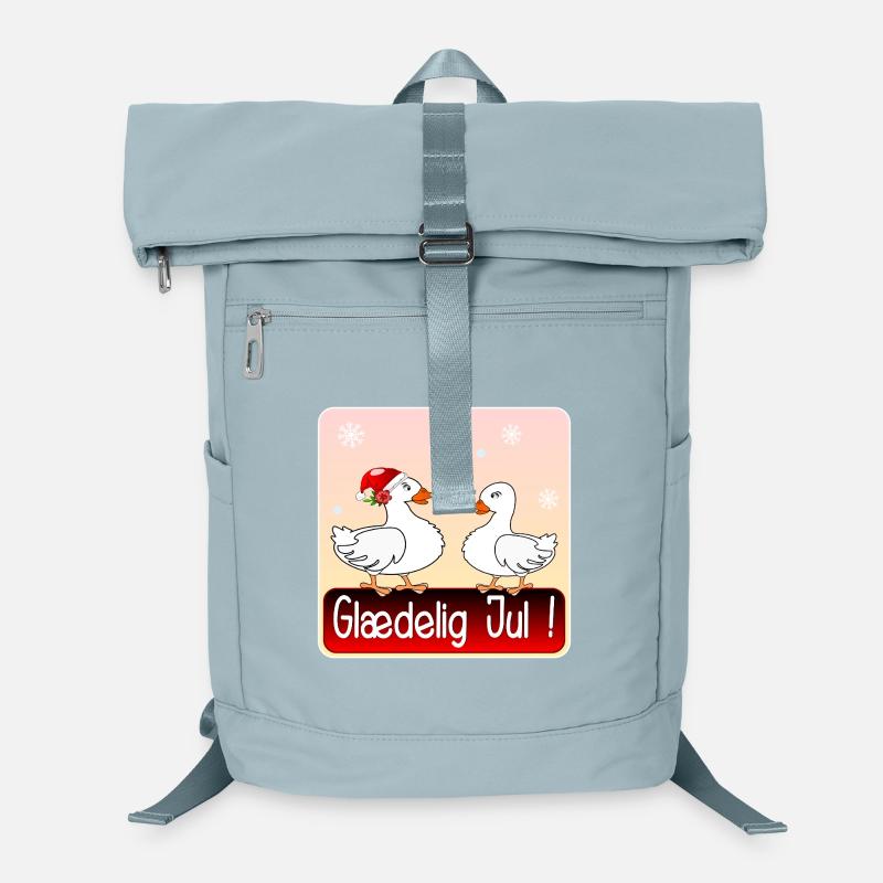 Frohe Weihnachten Weihnachtsgans Laptop-Rucksack 