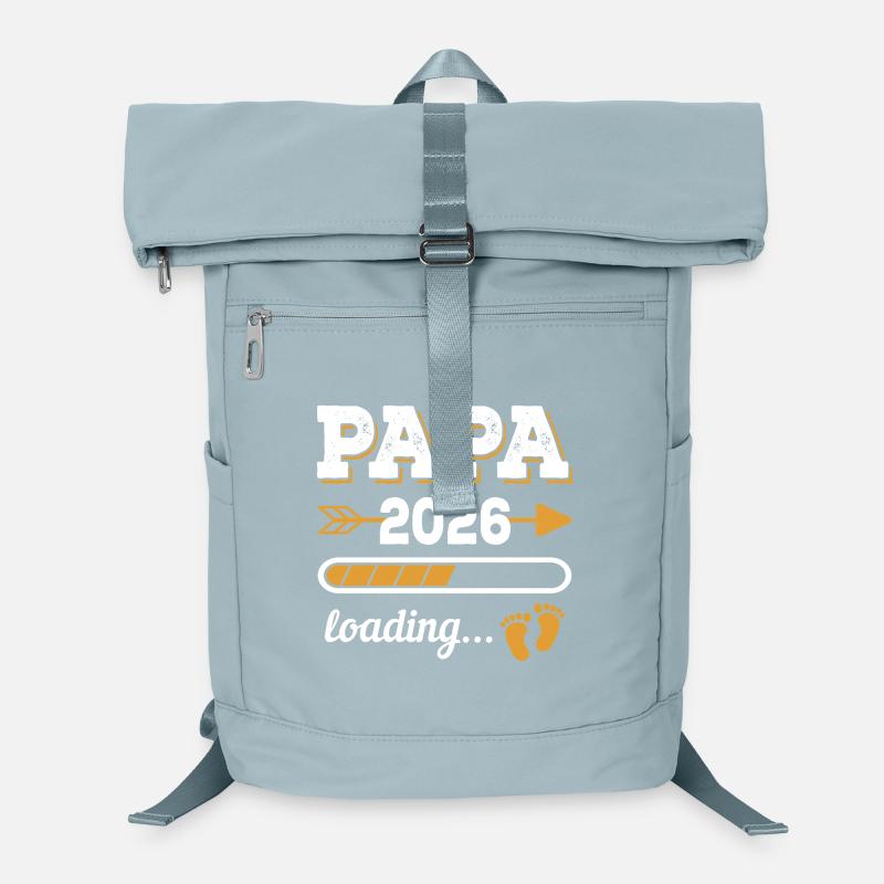 Papa 2026 Loading Zukünftiger Vater Geschenk Laptop-Rucksack 