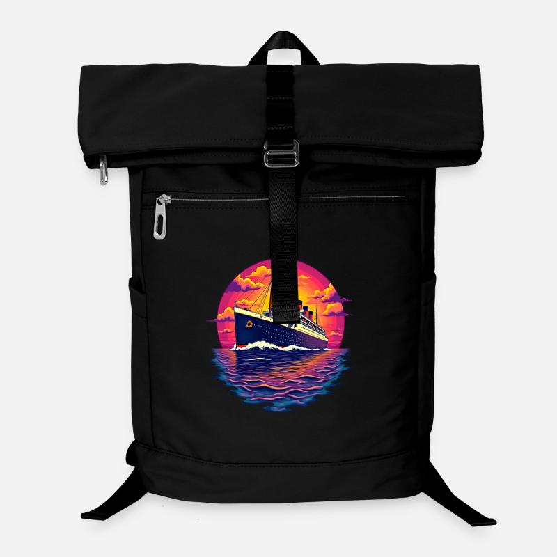 Cruise ship cruise Laptop Backpack