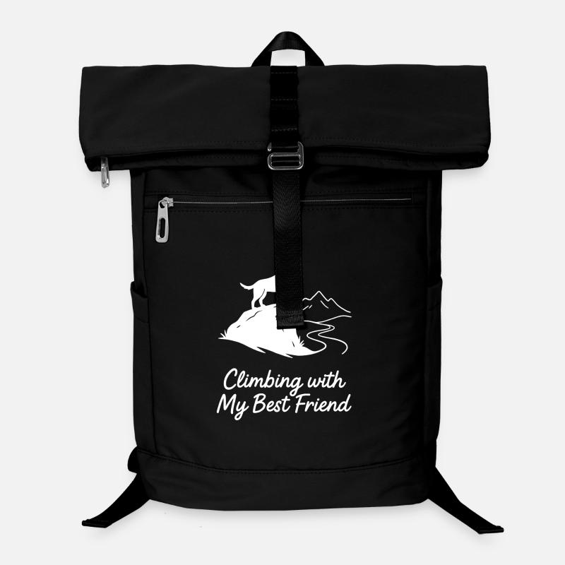 Grimper avec mon meilleur ami - Sac à dos ordinateur - noir
