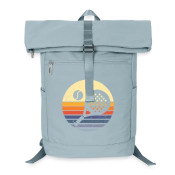 Padel Retro – Vintage Sport Look - Laptop Backpack - ice blue - Front