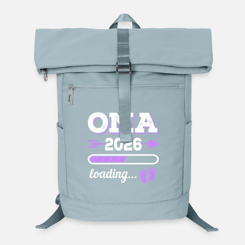 Oma 2026 Loading Schwangerschaft Geschenkidee Laptop-Rucksack 