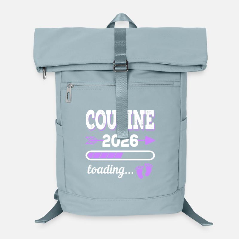 Cousine 2026 Loading Schwangerschaft Geschenkidee Laptop-Rucksack 