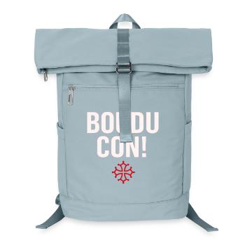 Damn idiot! - Laptop Backpack - ice blue - Front