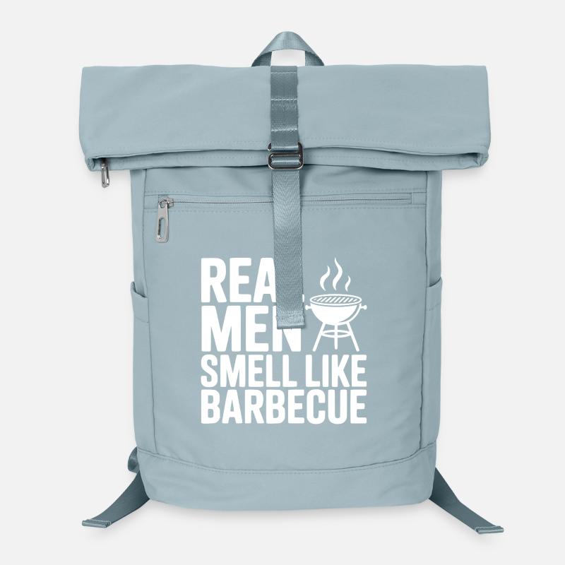 Real Men Smell Like Barbecue Laptop Backpack