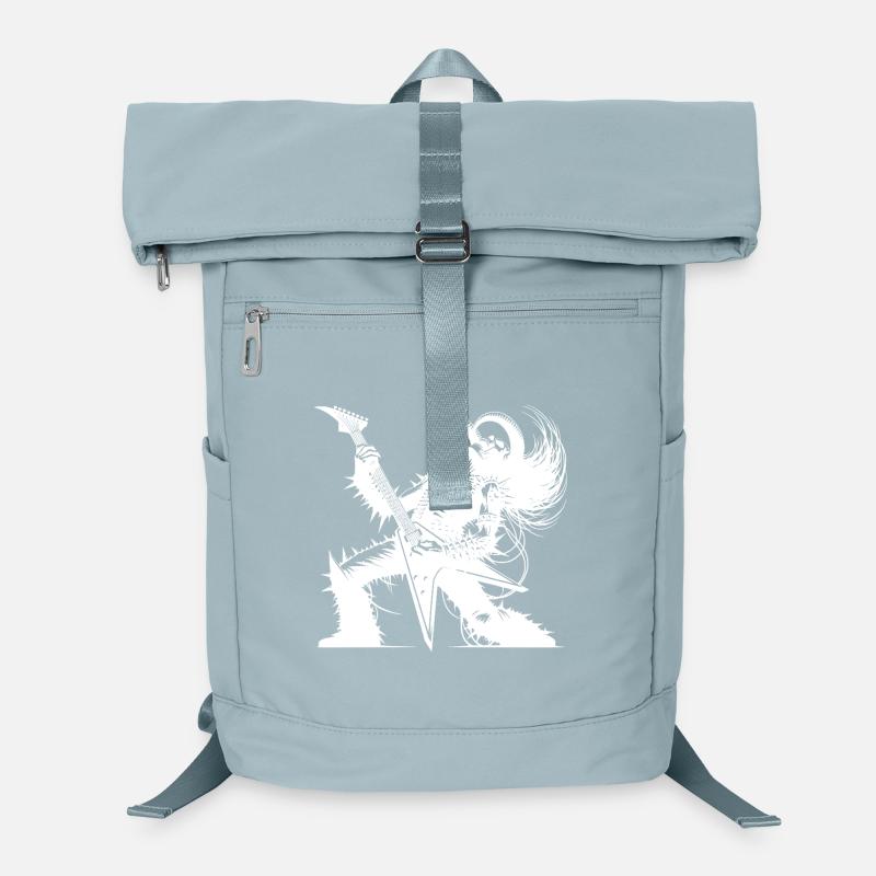 Rockgott aus der Unterwelt Metal kills silence Laptop-Rucksack 
