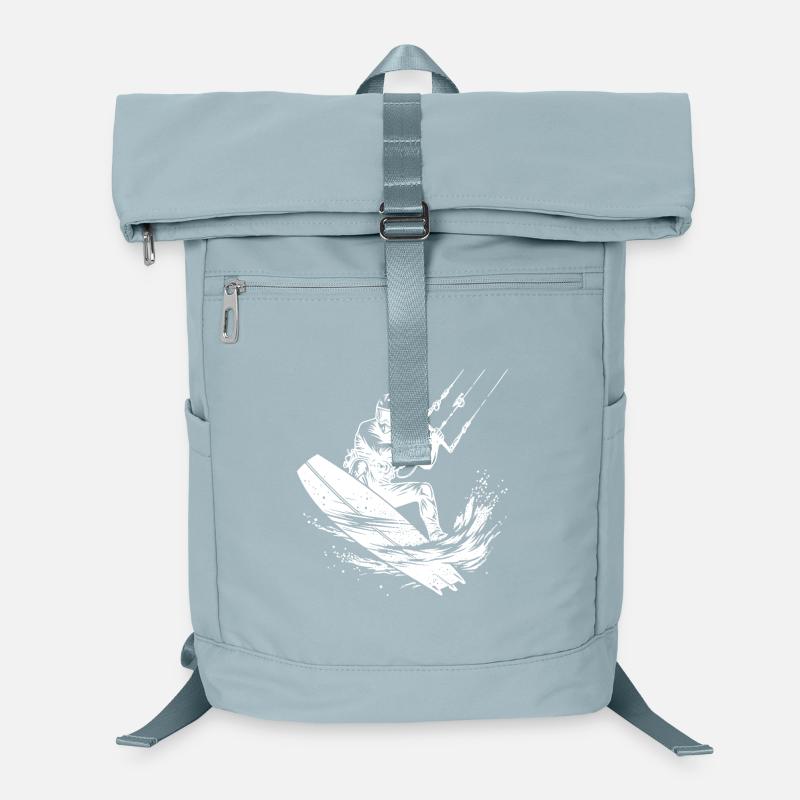 Kitesurf, eau de mer, vent, plaisir à vélo Sac à dos ordinateur