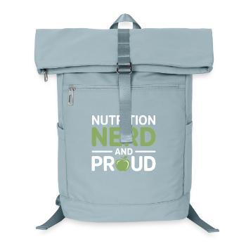 Registrierter Ernährungsberater vereinfacht die Lebensmittelwissenschaft - Laptop-Rucksack  - Eisblau - Vorne