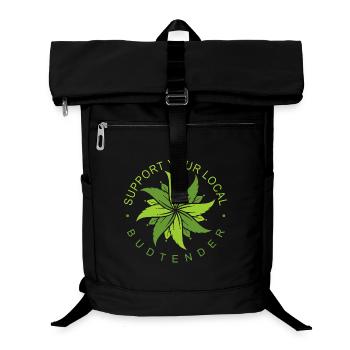 Funny Stoner Outfits - Laptop Backpack - black - Front