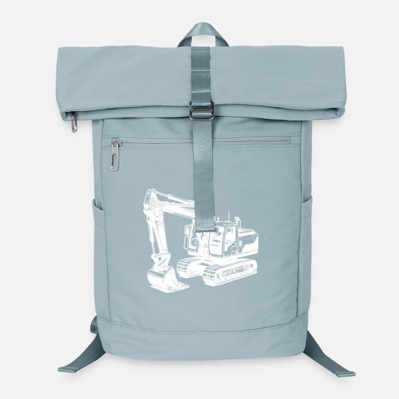 Pelle puissante : la machine à bras long Sac à dos ordinateur