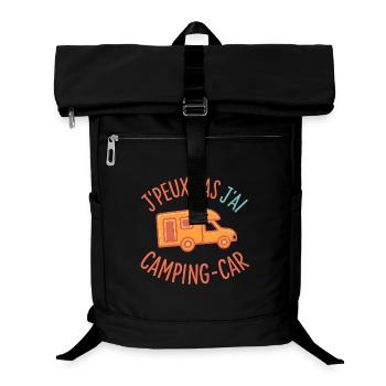 Jpeux pas jai camping-car - Sac à dos ordinateur - noir - Devant