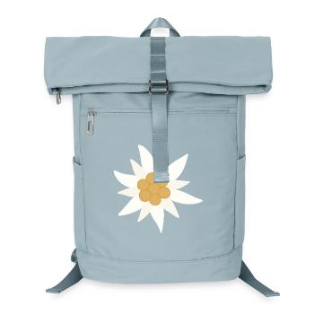 Edelweiss-Blume - Laptop-Rucksack  - Eisblau - Vorne
