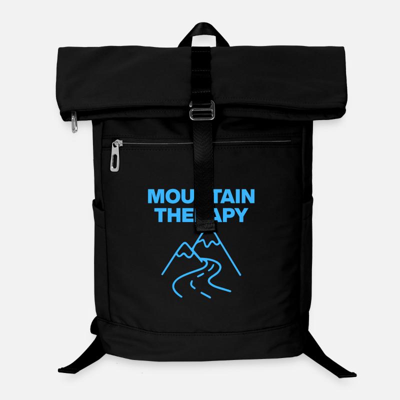Mountain Therapy, Berge sind meine Thepie Laptop-Rucksack 