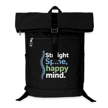 Lizenzierte klinische neurospinale Ausrichtungsausrüstung für DC-Medizin - Laptop-Rucksack  - Schwarz - Vorne