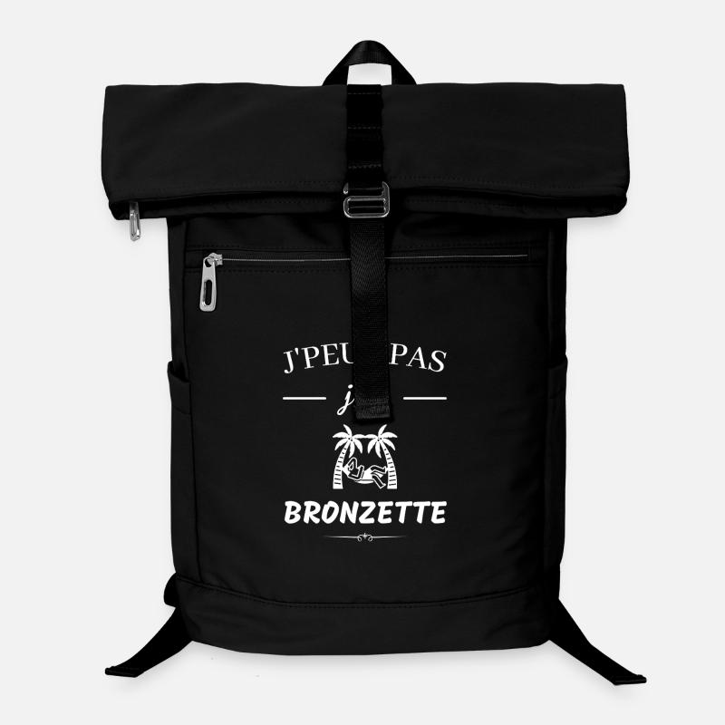 I can't I tan - Laptop Backpack - black