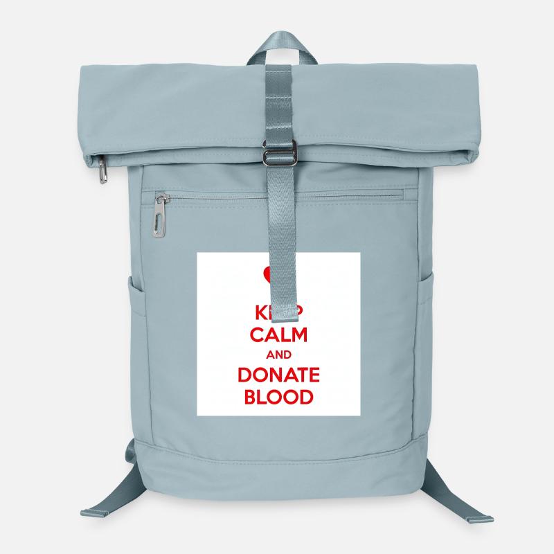 Calm Heart spenden Sie Blut Laptop-Rucksack 
