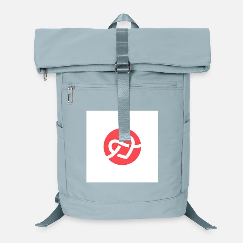 Logo des gewebten Herzens Laptop-Rucksack 