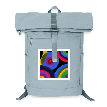 Symphonie des couleurs du cercle - Sac à dos ordinateur - bleu glacier - Devant