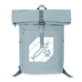 Tierarzt Spritze - Laptop-Rucksack  - Eisblau - Vorne
