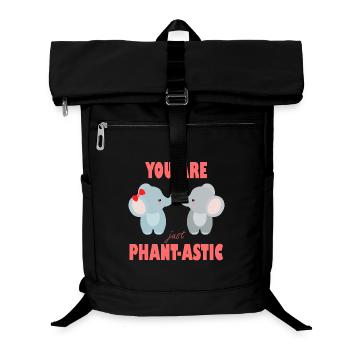 Ihr seid phantastische Elefanten - Laptop-Rucksack  - Schwarz - Vorne