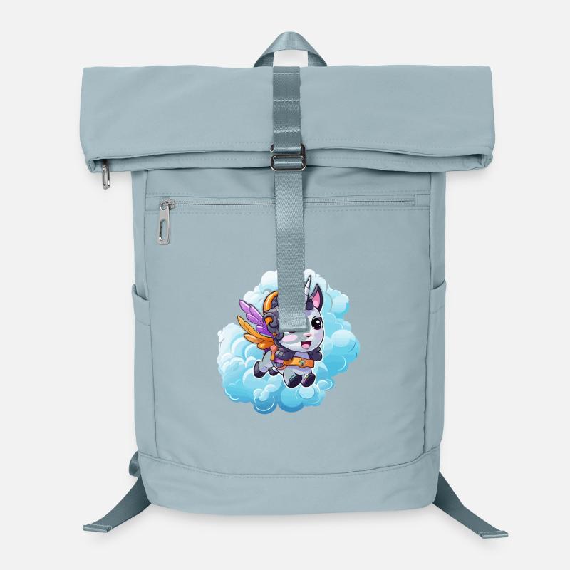 Vol du Petit Poney Licorne Nuage Sac à dos ordinateur